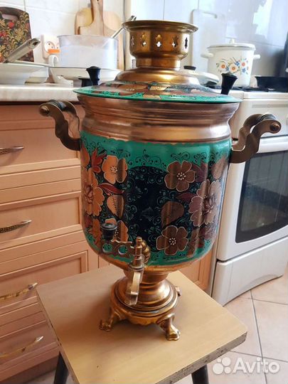 Самовар электрический расписной