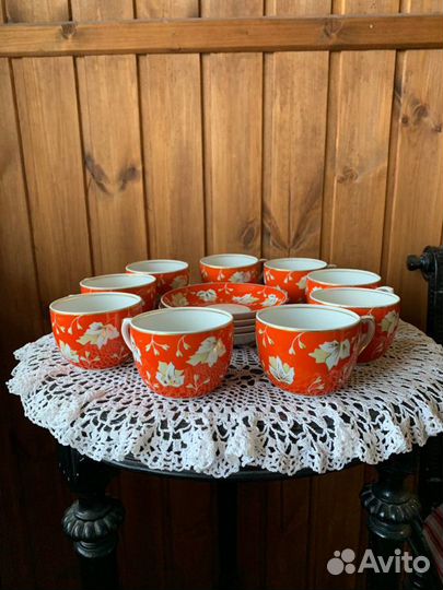 Чайная пара Кленовый лист дфз Вербилки