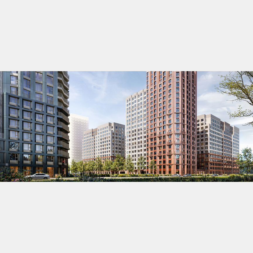 2-к. квартира, 46,1 м², 8/22 эт.