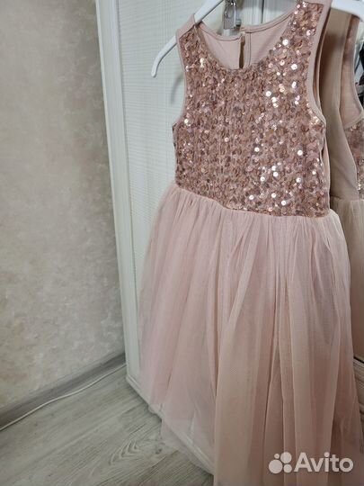 Нарядное платье для девочки 116