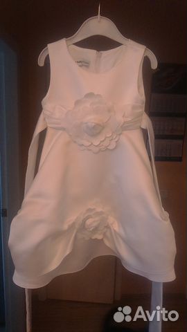 Нарядное платье для девочки + болеро в подарок