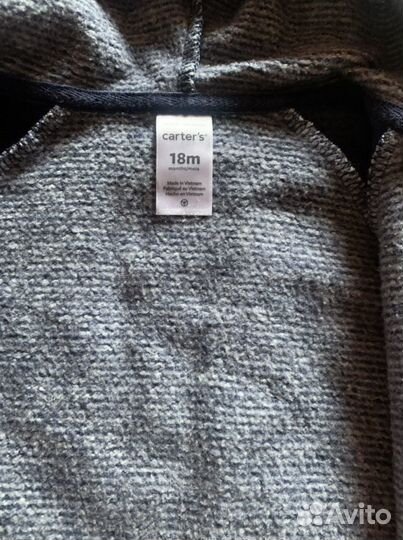 Толстовка детская мальчик,carter’s