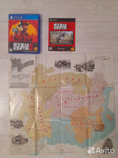 Лицензионные диски PS4 Red Dead Redemption2 и др