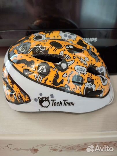Шлем детский TechTeam новый
