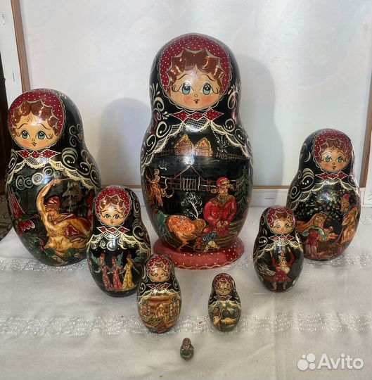 Матрешка деревянная