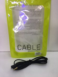 Удлинитель аудио кабель 3.5 на aux 1.8м