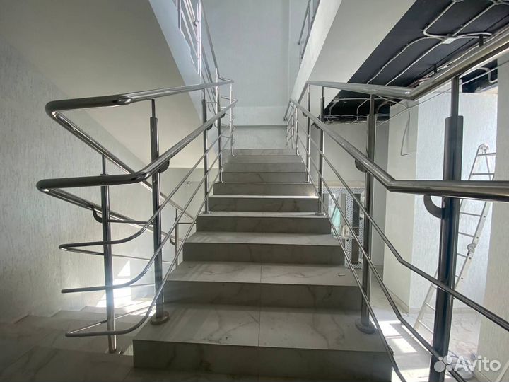 Ограждение и перила из нержавеющей стали на заказ