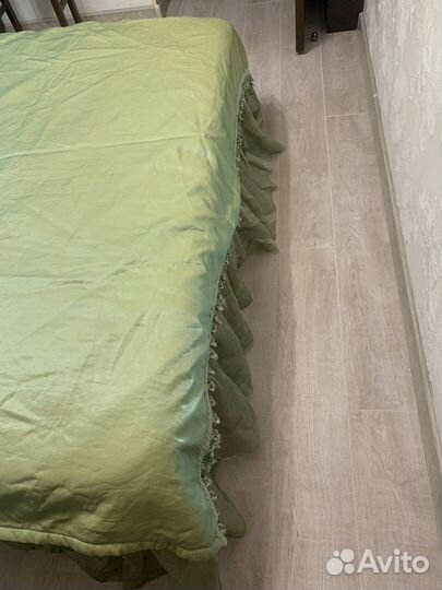 Комплект покрывало и шторы