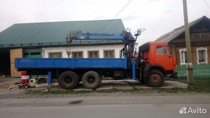 Услуги манипулятора 6тонн камаз