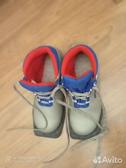 Ботинки для беговых лыж детские