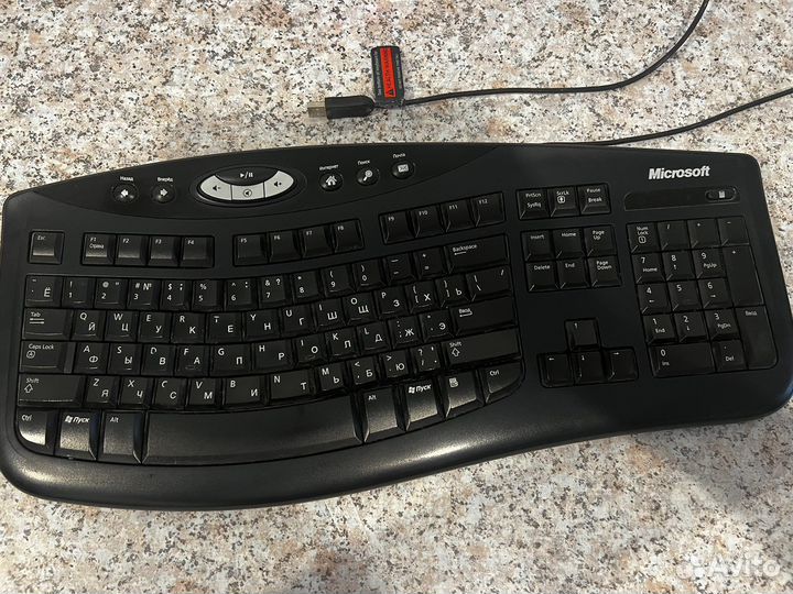 Клавиатура Microsoft Comfort Curve 2000 USB