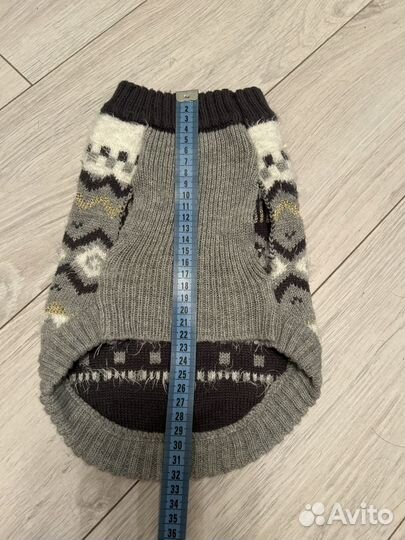 Вязаная кофта для собак средних пород