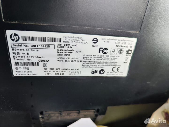 Принтер LaserJet pro 400 color