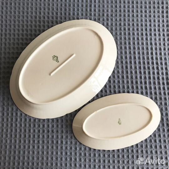 Блюдо сервировочное овальное 2 шт