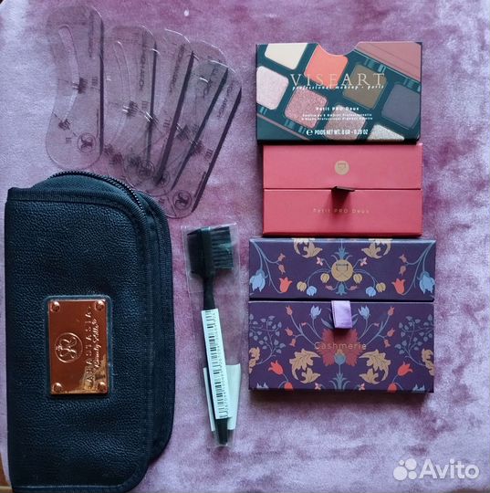 Палитра теней Viseart Cashmere Etendu и Pro Deux