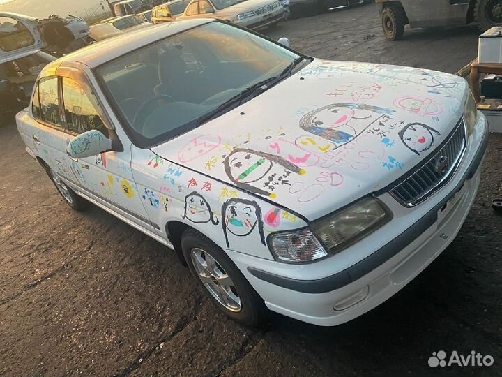 Патрубок радиатора двс на Nissan Sunny FB15 QG15DE