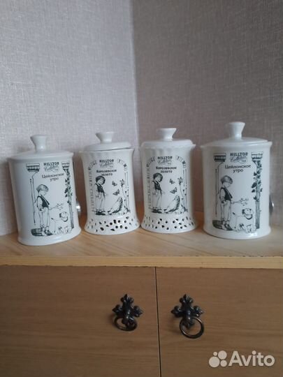 Керамическая банка Hilltop Collection Tea