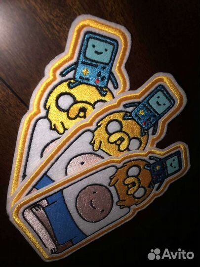 Adventure time термоклейкий патч