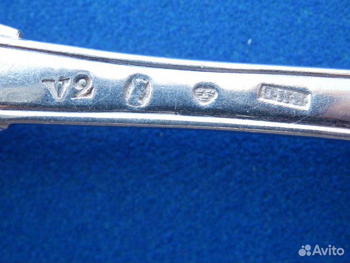 Столова ложка 1803г 71г, серебро, антиквариат