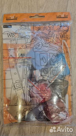 Шерстяная акварель