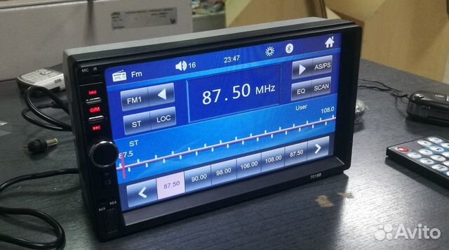 Новая магнитола 2 Din 7018В, 7