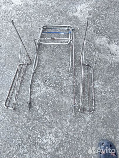 Багажник на Ява 634 и щитки для Иж