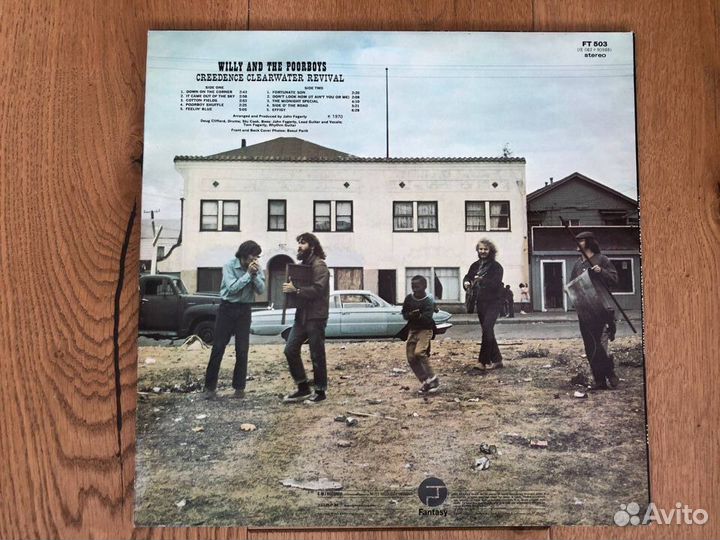 Creedence – Willy And The Poor Boys (UK 1970) LP