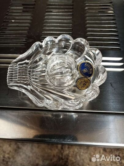 Хрустальный подсвечник bohemia