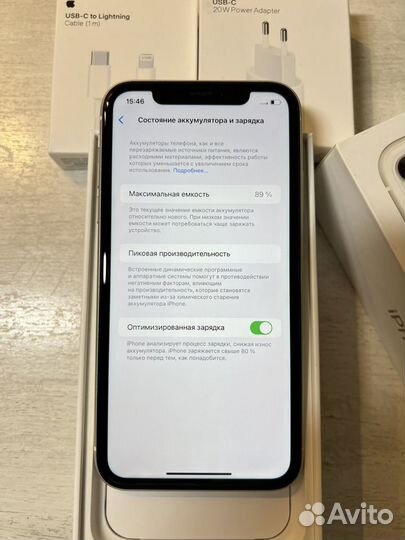 iPhone 11 128гб Акб 90% sim/esim