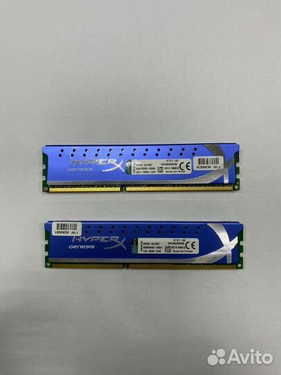 Оперативная память ddr3 2х4 gb 1866 mhz