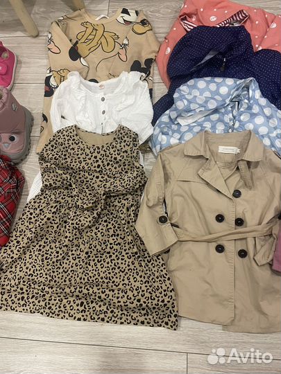 Вещи на девочку 104 110