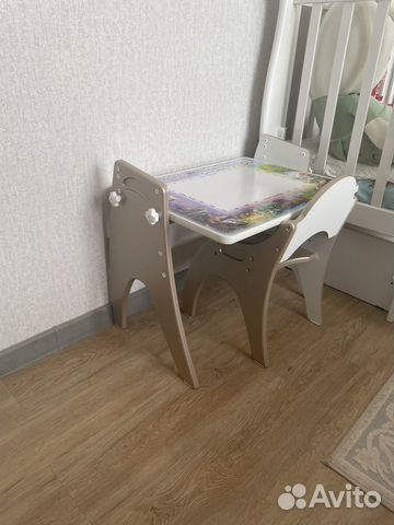 Детский стол 3 в 1 стол парта мольберт