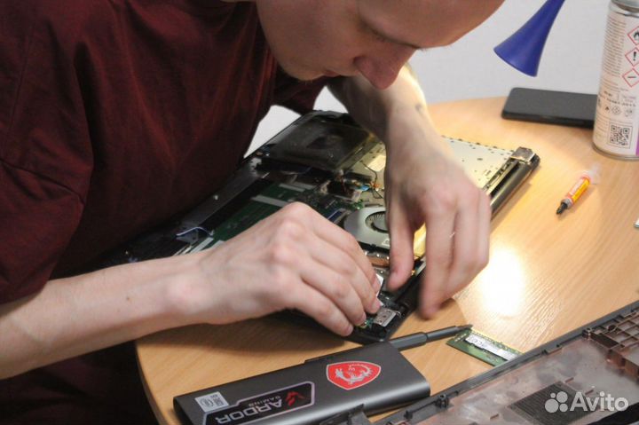 Установка программ, срочный ремонт ноутбуков