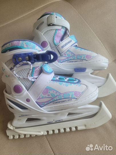 Коньки фигурные детские раздвижные