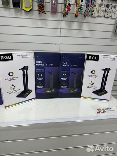 Headphone Stand подставка для наушников +2 usb