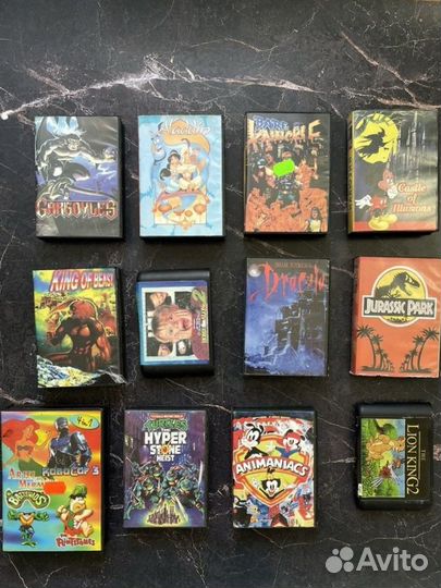 Игровые картриджи sega 16 bit Сега