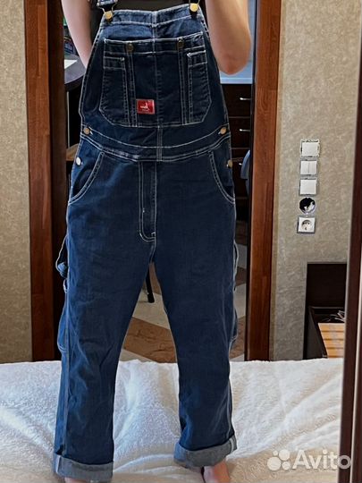 Комбинезон джинсовый мужской