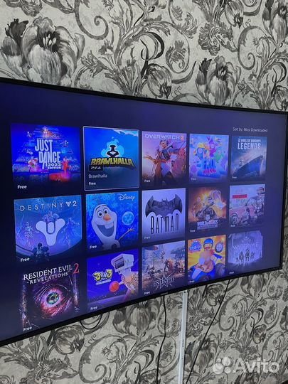 Sony PS4 slim 1tb+115игр UFC4 FIFA23 NFS