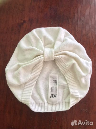 Шапочка для девочки hm