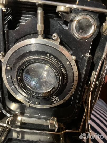 Фотоаппарат Compur F.Deckel- Munchen гармошка