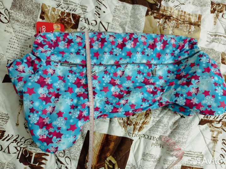 Комбинезон зимний для таксы/корги