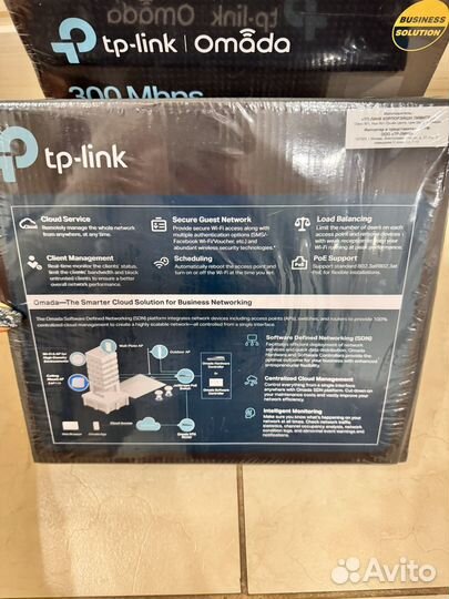 Точка доступа 2 шт TP-link EAP115 N300 Wi-Fi