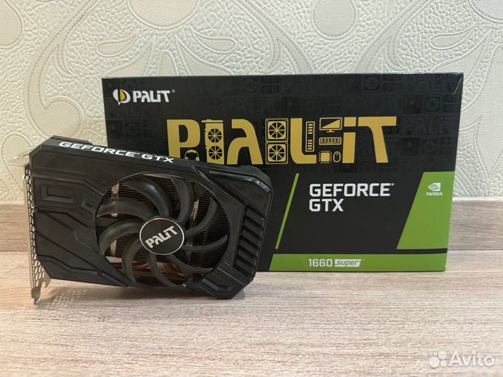 Видеокарта gtx 1660 super 6gb