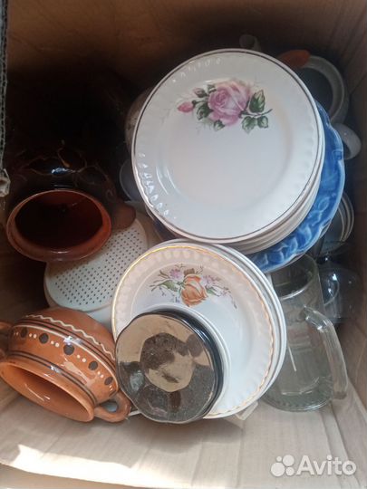 Посуда коробками