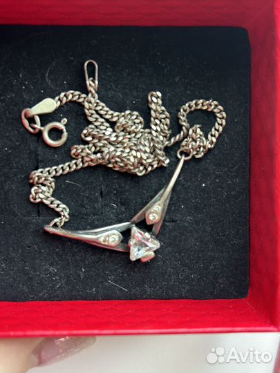 Кольцо серьги серебро