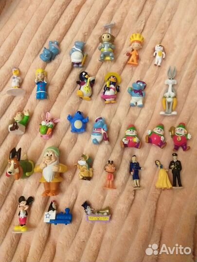 Игрушки из киндеров 90 ых годов