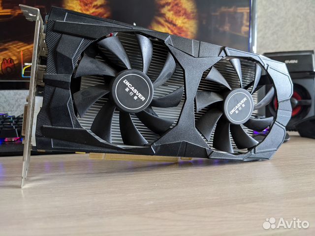 Видеокарта rx 580 8gb Dicasver купить в Череповце | Электроника | Авито