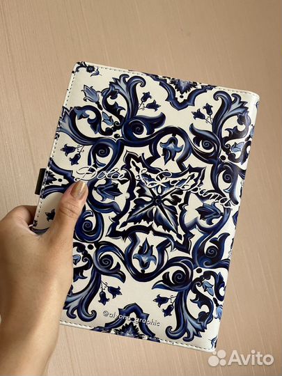 Ежедневник блокнот майолика dolce gabbana сицилия