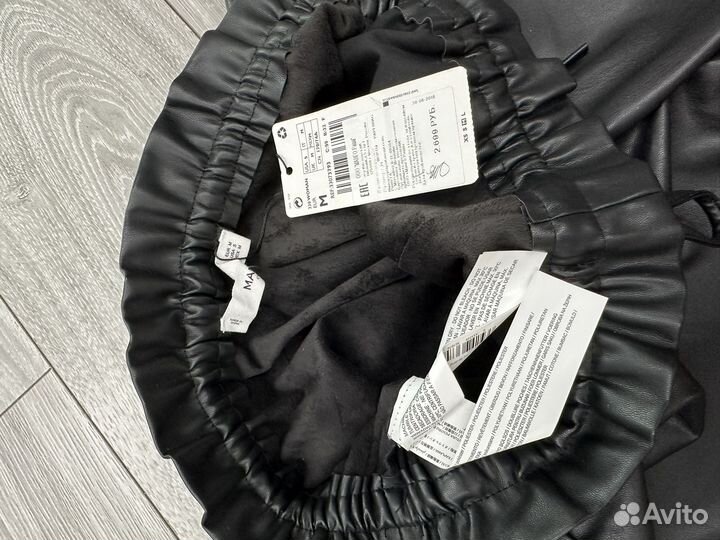 Шорты кожаные Mango новые