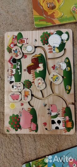 Деревянные пазлы